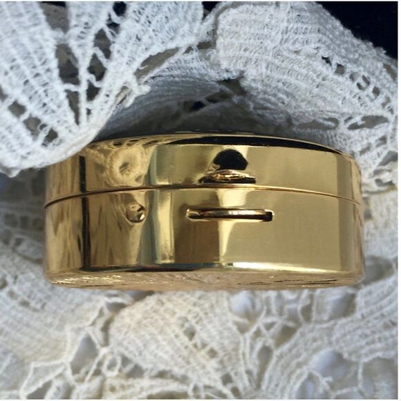 VTG DAMASCENE CERVANTE’S DON QUIXOTE-SANCHO PANZA ~MIDAS OF TOLEDO PILL BOX - Picture 4 of 4